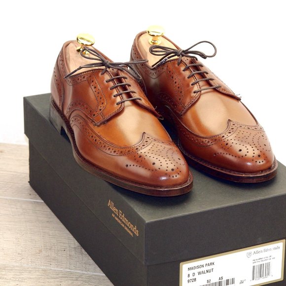 allen edmonds madison park wingtip